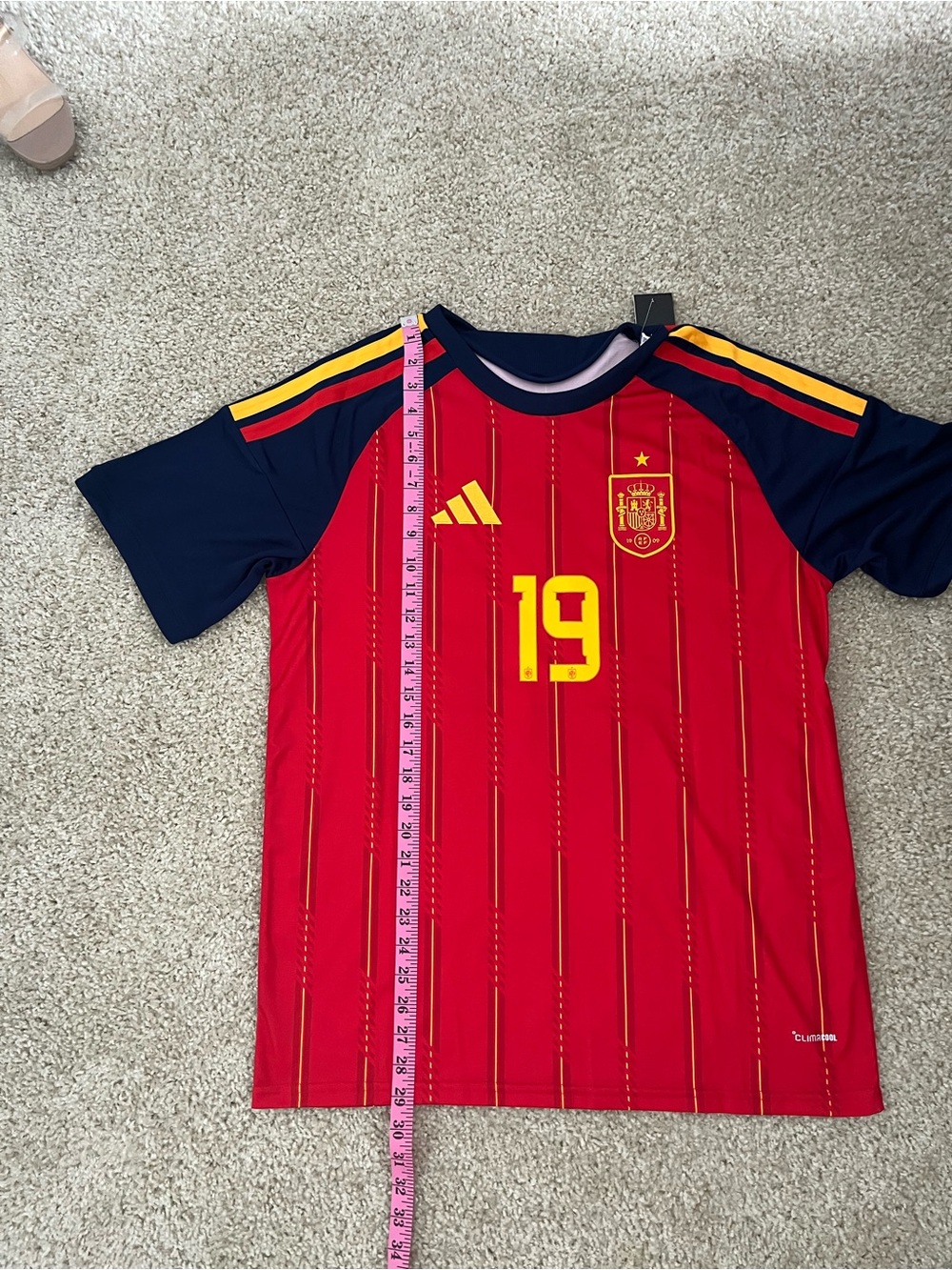 Adidas Spain World Cup Jersey Lamine Yamal Size Large NWT - Picture 4 of 7